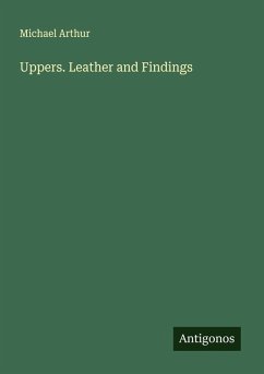 Cover Uppers. Leather and Findings