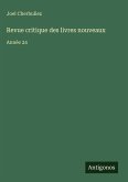 Revue critique des livres nouveaux Revue critique des livres nouveaux