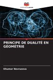 PRINCIPE DE DUALITÉ EN GÉOMÉTRIE