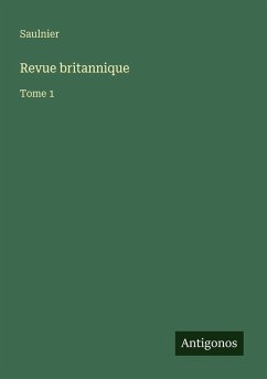 Cover Revue britannique