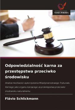 Cover Odpowiedzialno¿¿ karna za przest¿pstwa przeciwko ¿rodowisku