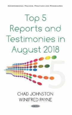 Cover Top 5 Reports and Testimonies in August 2018