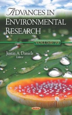 Advances in Environmental Research Advances in Environmental Research