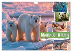 Cover Magie der Wildnis (Wandkalender 2026 DIN A4 quer), CALVENDO Monatskalender