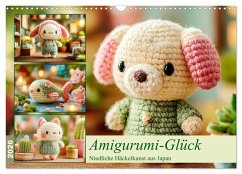 Amigurumi-Glück. Niedliche Häckelkunst aus Japan (Wandkalender 2026 DIN A3 quer), CALVENDO Monatskalender