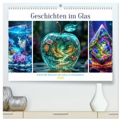 Geschichten im Glas (hochwertiger Premium Wandkalender 2026 DIN A2 quer), Kunstdruck in Hochglanz