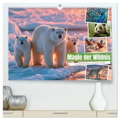 Cover Magie der Wildnis (hochwertiger Premium Wandkalender 2026 DIN A2 quer), Kunstdruck in Hochglanz