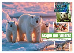Magie der Wildnis (Wandkalender 2026 DIN A2 quer), CALVENDO Monatskalender Magie der Wildnis (Wandkalender 2026 DIN A2 quer), CALVENDO Monatskalender