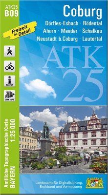 Cover ATK25-B09 Coburg (Amtliche Topographische Karte 1:25000)