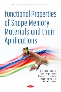 Cover Functional Properties of Shape Memory Materials and their Applications