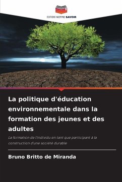 Cover La politique d'éducation environnementale dans la formation des jeunes et des adultes