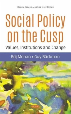 Social Policy on the Cusp Social Policy on the Cusp