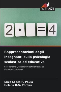 Cover Rappresentazioni degli insegnanti sulla psicologia scolastica ed educativa