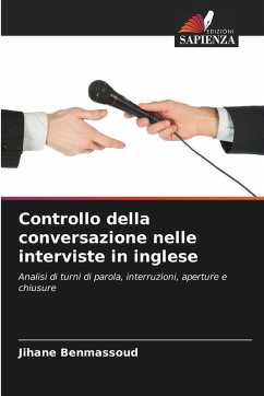 Controllo della conversazione nelle interviste in inglese - Benmassoud, Jihane
