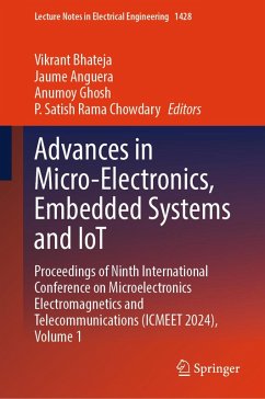 Cover Advances in Micro-Electronics, Embedded Systems and IoT (eBook, PDF)