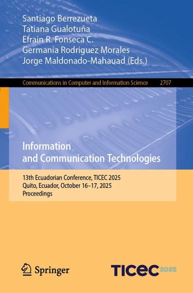Information and Communication Technologies (eBook, PDF) Information and Communication Technologies (eBook, PDF)