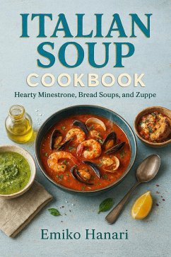 Cover Italian Soup Cookbook: Hearty Minestrone, Bread Soups, and Zuppe (eBook, ePUB)