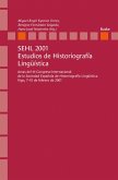 SEHL 2001. Estudios de Historiografía Lingüística (eBook, PDF)