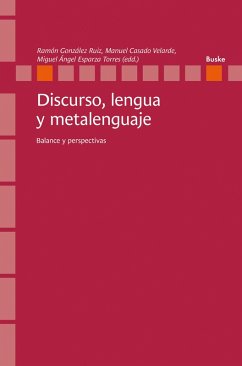 Cover Discurso, lengua y metalenguaje (eBook, PDF)