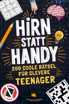 Cover Hirn statt Handy - Rätsel für Teenager