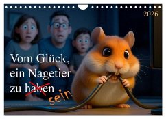 Vom Glück, ein Nagetier zu sein (Wandkalender 2026 DIN A4 quer), CALVENDO Monatskalender Vom Glück, ein Nagetier zu sein (Wandkalender 2026 DIN A4 quer), CALVENDO Monatskalender