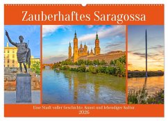 Cover Zauberhaftes Saragossa (Wandkalender 2026 DIN A2 quer), CALVENDO Monatskalender