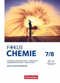 Cover Fokus Chemie 7./8. Schuljahr - Mittlere Schulformen - Berlin und Brandenburg 2026 - Schulbuch