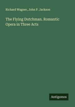 Cover The Flying Dutchman. Romantic Opera in Three Acts