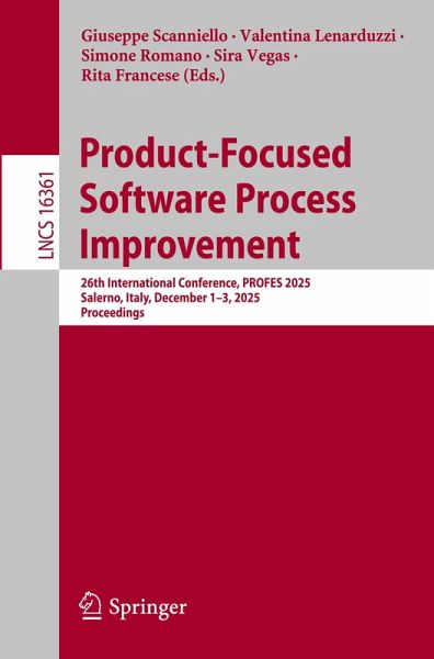 Product-Focused Software Process Improvement