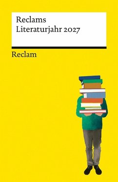 Cover Reclams Literaturjahr 2027