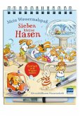 Mein Wassermalspaß - Sieben kleine Hasen