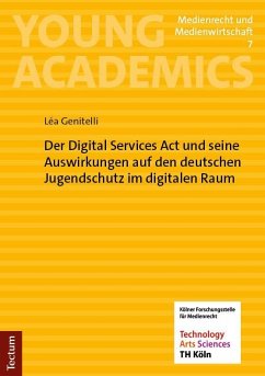 Cover Der Digital Services Act und seine Auswirkungen auf den deutschen Jugendschutz im digitalen Raum