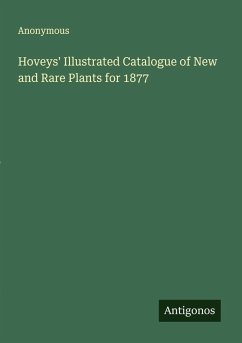 Cover Hoveys' Illustrated Catalogue of New and Rare Plants for 1877