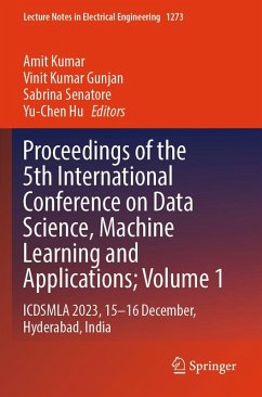 Proceedings of the 5th International Conference on Data Science, Machine Learning and Applications; Volume 1