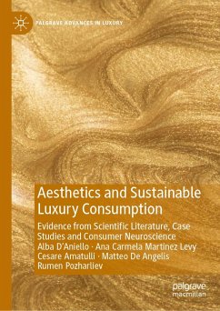 Aesthetics and Sustainable Luxury Consumption (eBook, PDF) - D'Aniello, Alba; Martinez Levy, Ana Carmela; Amatulli, Cesare; De Angelis, Matteo; Pozharliev, Rumen