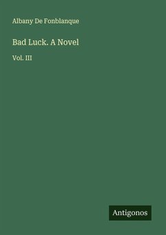 Cover Bad Luck. A Novel