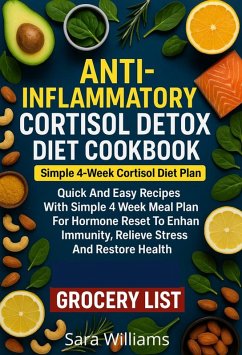 Cover Anti-Inflammatory Cortisol Detox Diet Cookbook (eBook, ePUB)