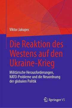 Cover Die Reaktion des Westens auf den Ukraine-Krieg (eBook, PDF)