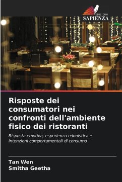 Cover Risposte dei consumatori nei confronti dell'ambiente fisico dei ristoranti