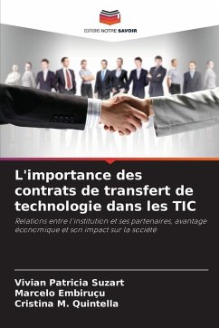 L'importance des contrats de transfert de technologie dans les TIC - Suzart, Vivian Patricia;Embiruçu, Marcelo;Quintella, Cristina M.