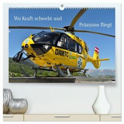 Wo Kraft schwebt und Präzision fliegt (hochwertiger Premium Wandkalender 2026 DIN A2 quer), Kunstdruck in Hochglanz