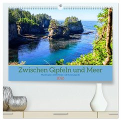 Cover Zwischen Gipfeln und Meer (hochwertiger Premium Wandkalender 2026 DIN A2 quer), Kunstdruck in Hochglanz