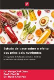 Estudo de base sobre o efeito dos principais nutrientes