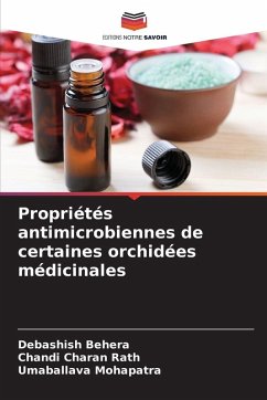 Cover Propriétés antimicrobiennes de certaines orchidées médicinales