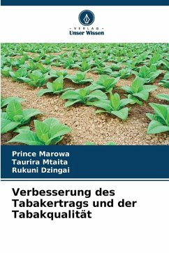 Cover Verbesserung des Tabakertrags und der Tabakqualität