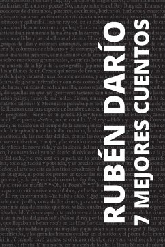 Cover 7 mejores cuentos - Rubén Darío