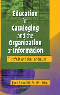 Cover Education for Cataloging and the Organization of Information