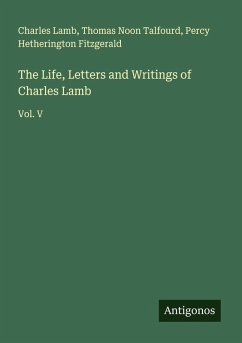 Cover The Life, Letters and Writings of Charles Lamb