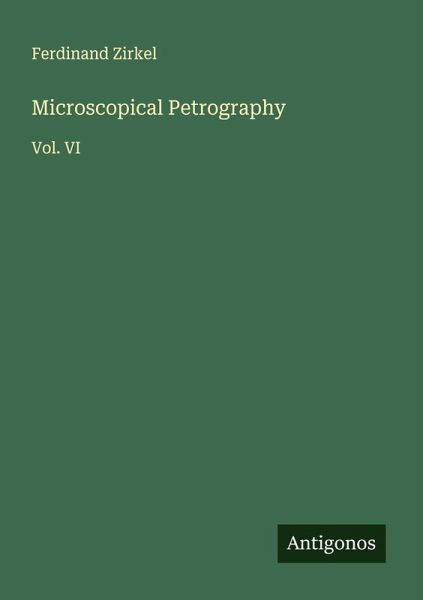 Microscopical Petrography