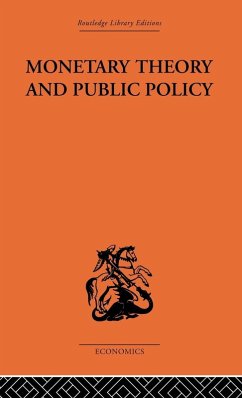 Cover Monetary Theory and Public Policy